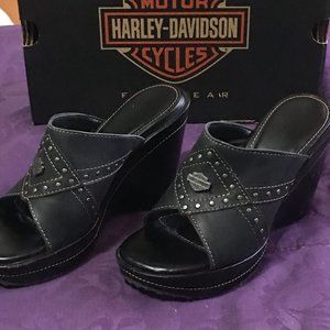 Harley Davidson All Leather Shoes